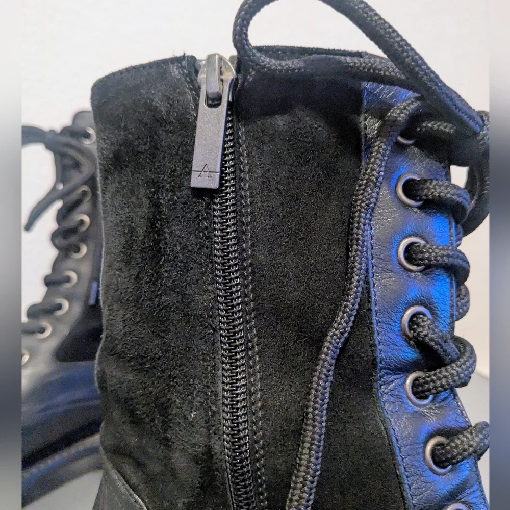 Aquatalia Women's Orianna Weatherproof Boots - Black - Picture 6 of 7